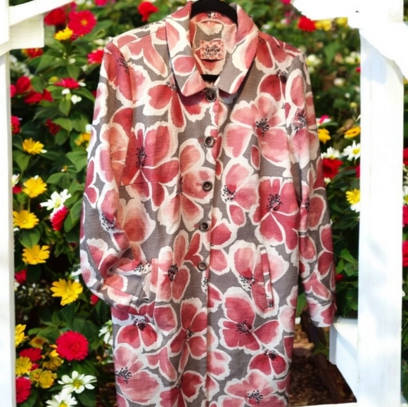 Taifun Lightweight Floral Jacket - Picture 2 of 9